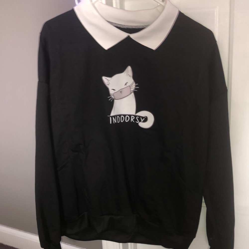 alternative collared cat shit